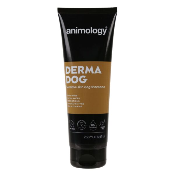 ADE250AAnimologyDermaDogShampoo250ml-scaled-1.jpg Animology Derma Dog Sensitive Skin Dog Shampoo 250ml