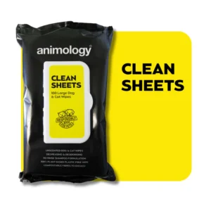 CLEANSHEETS_x800.webp Animology Clean Sheets Fragrance Free Pet Wipes 100 Pack