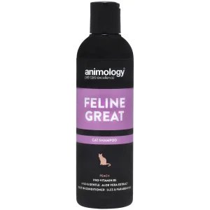 Feline great cat shampoo peach 250ml Animology Feline Great Cat Shampoo 250ml | Peach